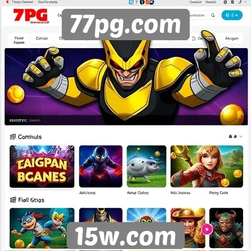 Como o 77pg.com se posiciona no mercado de jogos online
